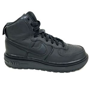Nike Air Force 1 Winter Boots Black Anthracite DA0418-001 Mens Size 7 Womens 8.5